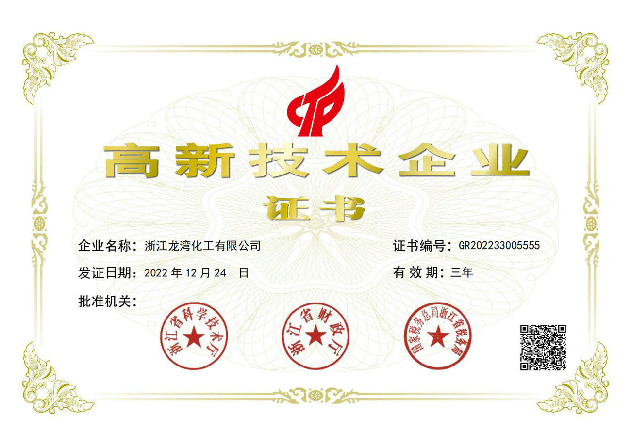 2022高新技术企业证书（新）